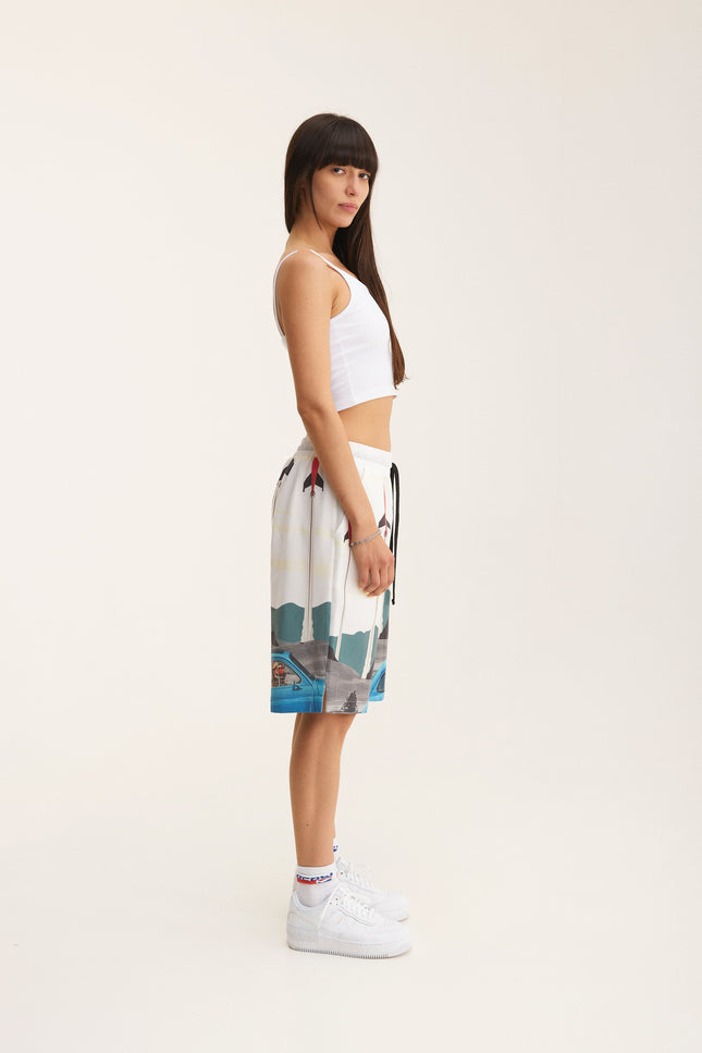 MySimplicated | Bermuda Loose Shorts Rockets