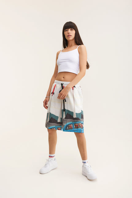 MySimplicated | Bermuda Loose Shorts Rockets