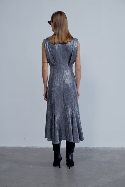 Nazli Ceren | Lycee Sequin Midi Dress