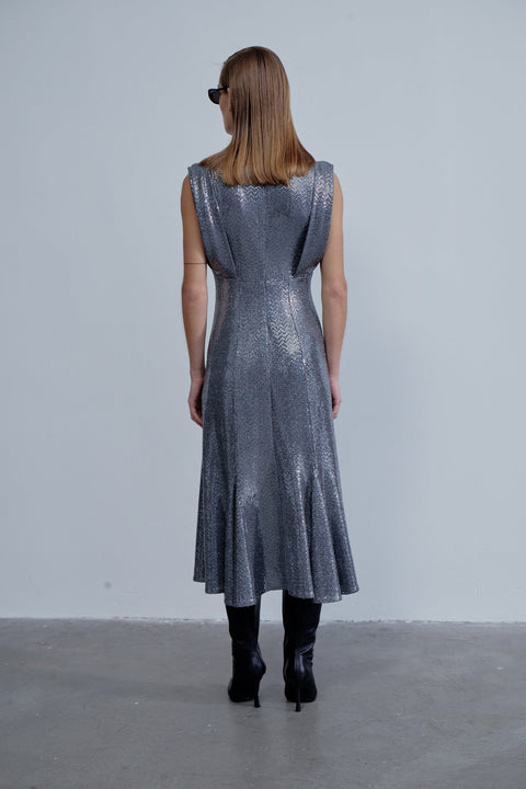 Nazli Ceren | Lycee Sequin Midi Dress