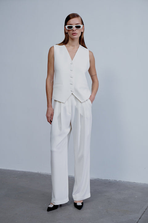 Nazli Ceren | Bea Vest white