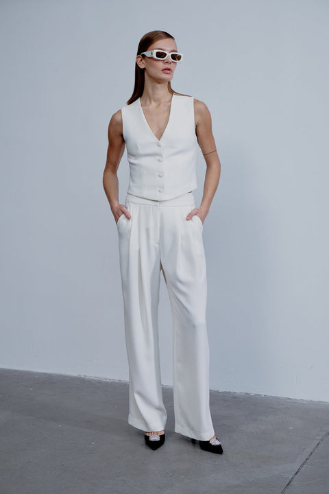 Nazli Ceren | Brita Vest white