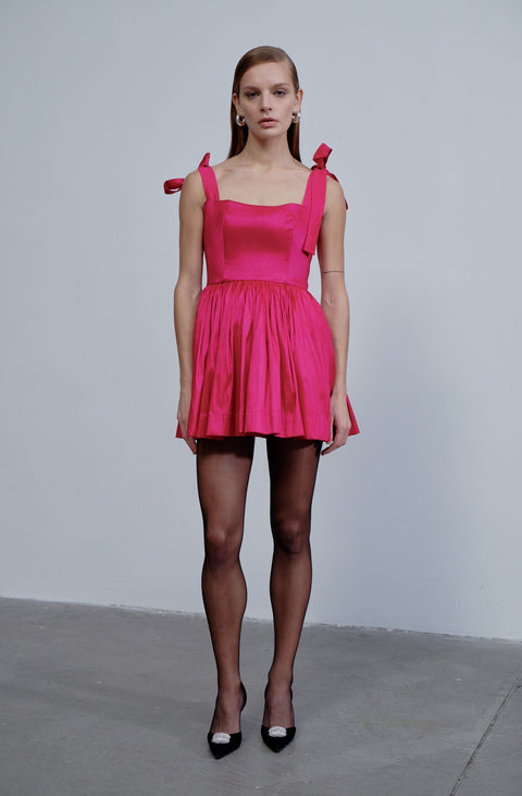 Nazli Ceren | Sukienka mini Sibby różowa