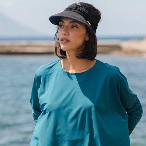 Kalani sunwear I Daszek przeciwsłoneczny Capri z filtrem UV