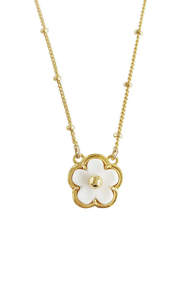 Poporcelain | Daisy Pendant Necklace