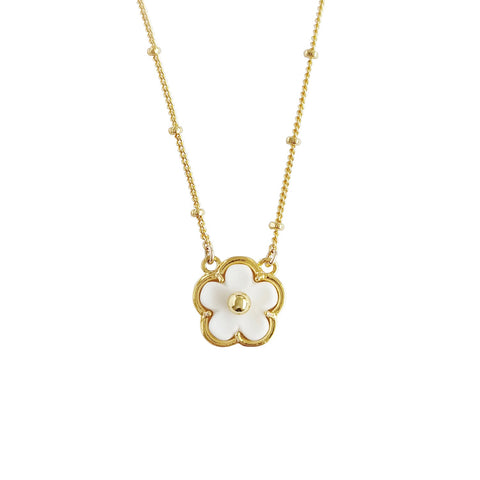 Poporcelain | Daisy Pendant Necklace