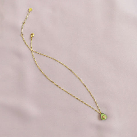 Poporcelain | Mini Porcelain Avocado Necklace
