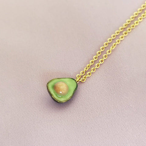 Poporcelain | Mini Porcelain Avocado Necklace