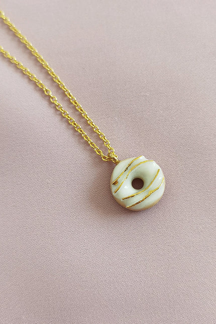 Poporcelain | Mini naszyjnik z pączkami Porcelana