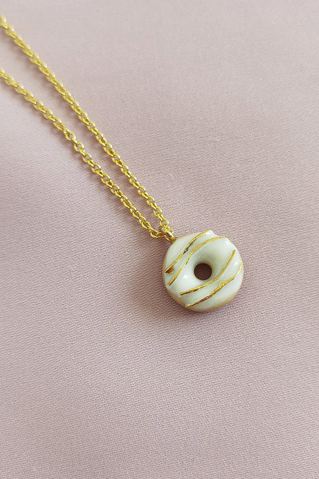 Poporcelain | Mini naszyjnik z pączkami Porcelana