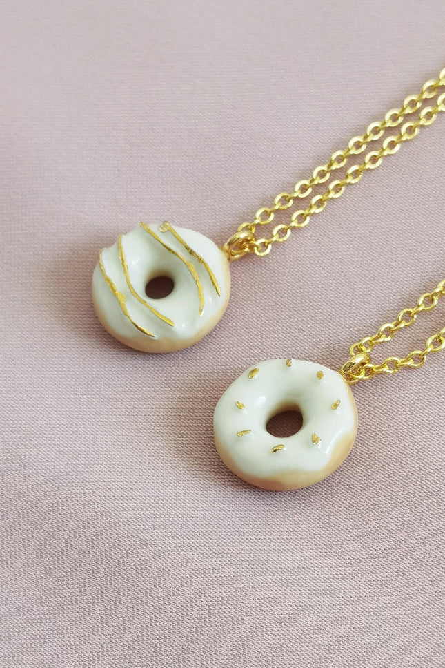 Poporcelain | Mini naszyjnik z pączkami Porcelana