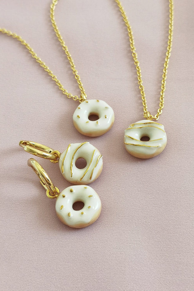 Poporcelain | Mini naszyjnik z pączkami Porcelana