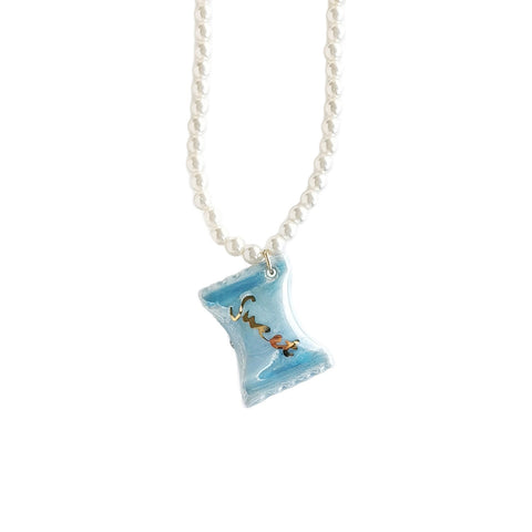 Poporcelain | Porcelain Sweet Candy Pearl Necklace
