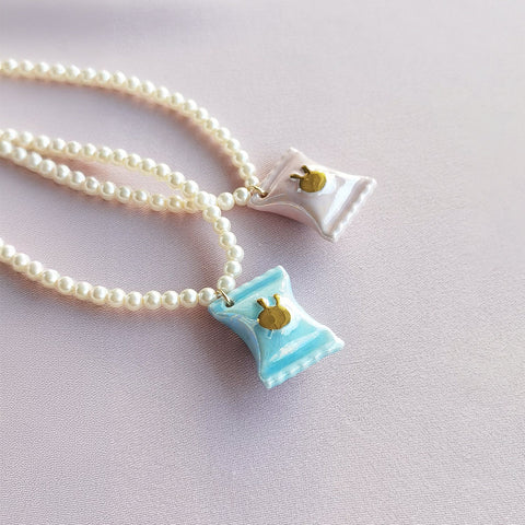 Poporcelain | Porcelain Sweet Candy Pearl Necklace
