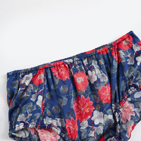 Soft Strokes Silk | Flower Market French Cut Panties