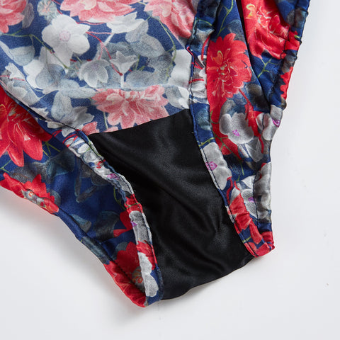 Soft Strokes Silk | Flower Market French Cut Panties