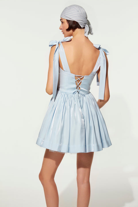 Nazli Ceren | Sibby Mini Dress blue