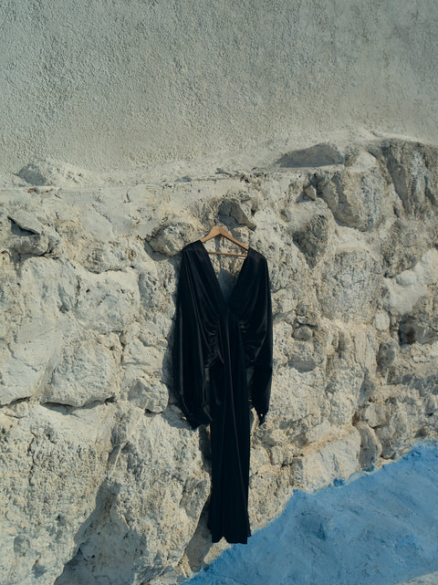 Nazli Ceren | Sukienka midi Mila czarna