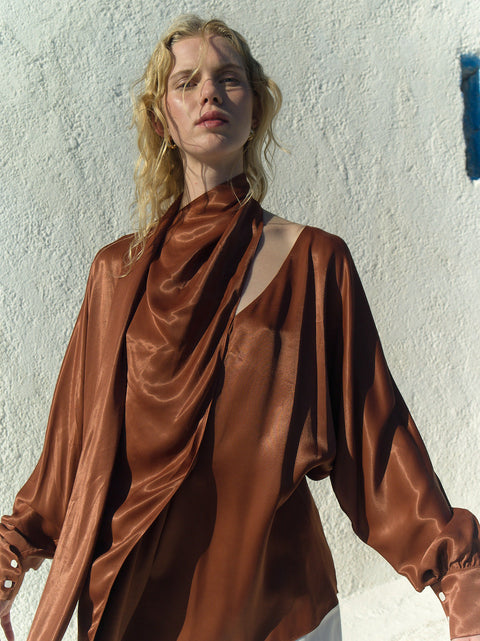 Nazli Ceren | Bluzka Jill bordowa