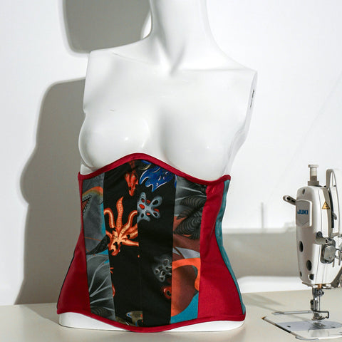 Janara Jones | One Of A Kind Psycho Paisley Corset
