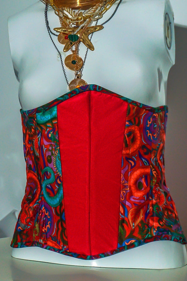 Janara Jones | One Of A Kind Crimson Fantasy Corset