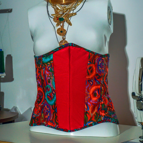 Janara Jones | One Of A Kind Crimson Fantasy Corset