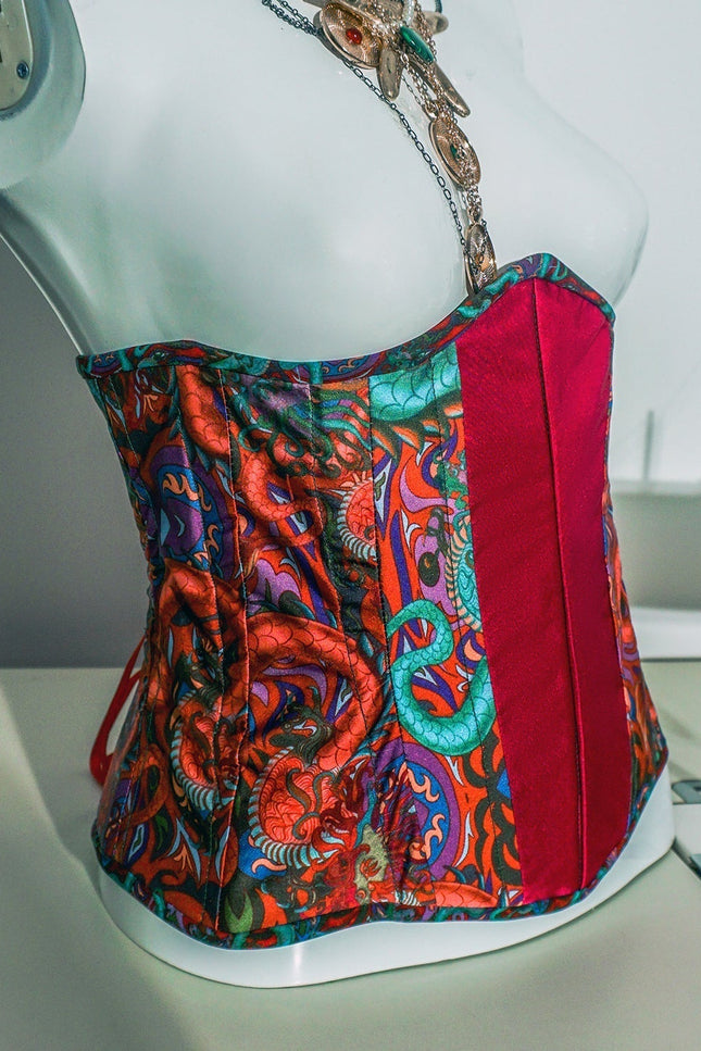 Janara Jones | One Of A Kind Crimson Fantasy Corset
