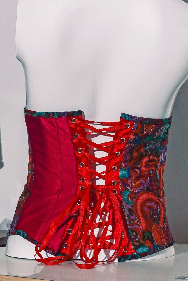 Janara Jones | One Of A Kind Crimson Fantasy Corset