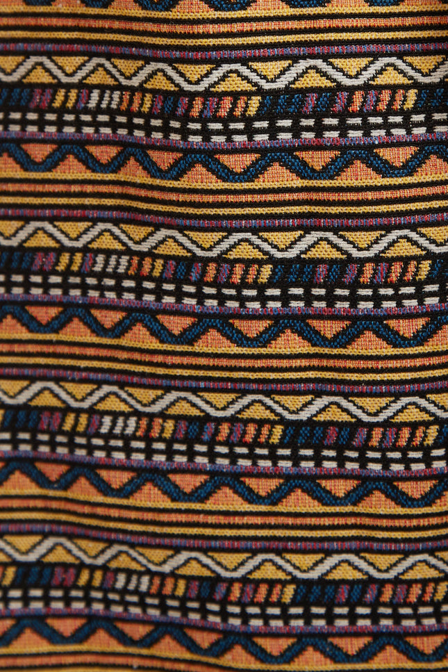 Pasadena Mexico Jacquard Midi Skirt - Styled