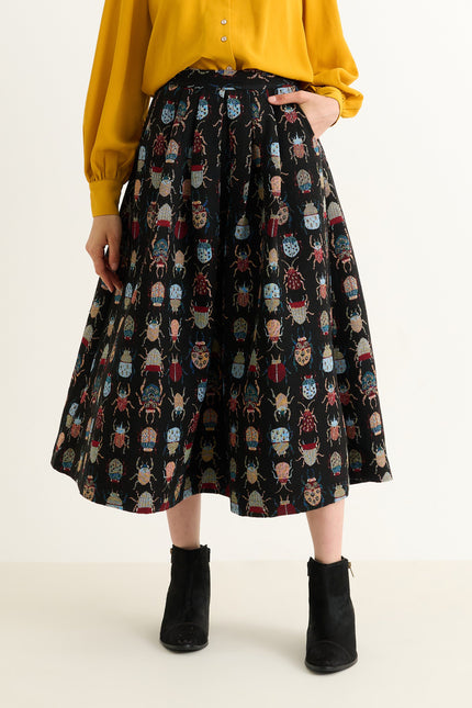 Pasadena Beetlejuice Midi Skirt - Front