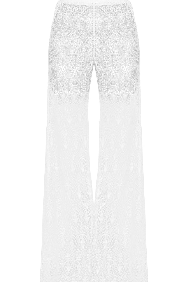 Antoninias | Cassia Wide Leg trousers white