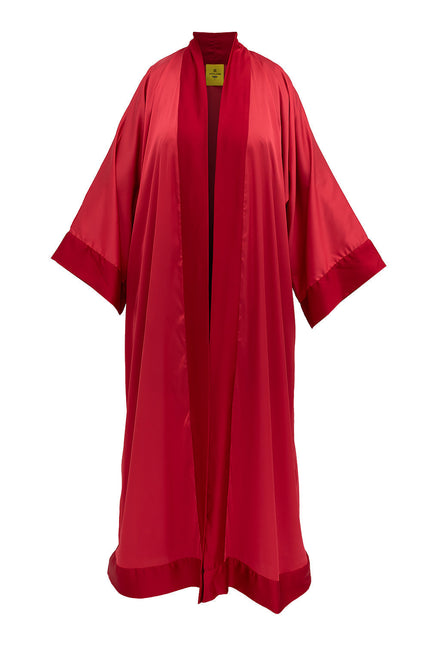 Janara Jones | Kaftan Abaya czerwony-fuksja długi