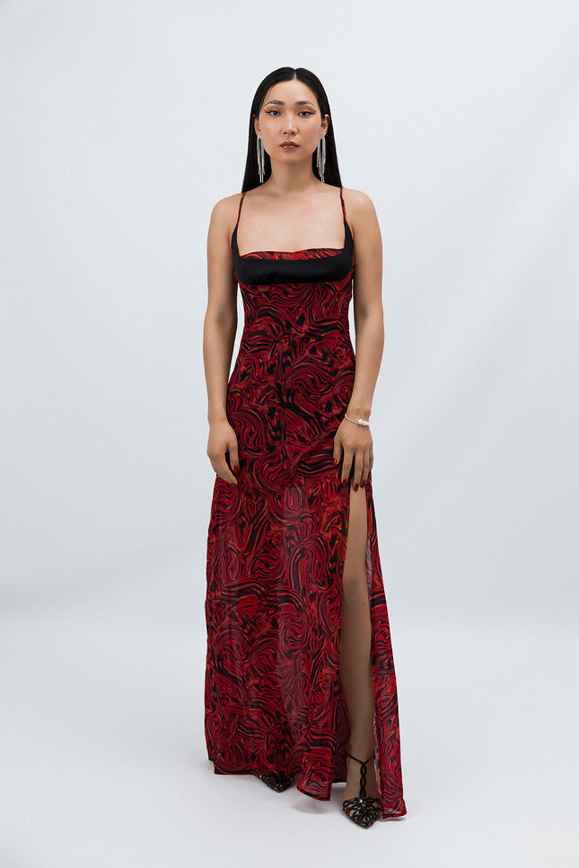 Janara Jones | Lava Maxi Dress