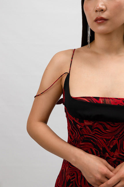 Janara Jones | Sukienka maxi Lava