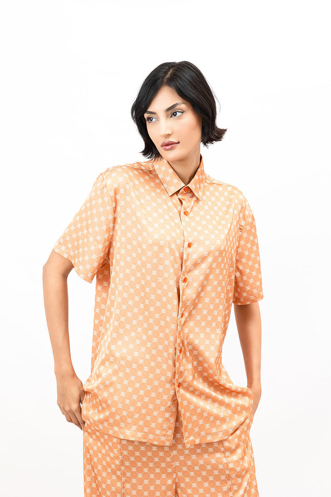 Janara Jones | Koszula oversize unisex Apricot