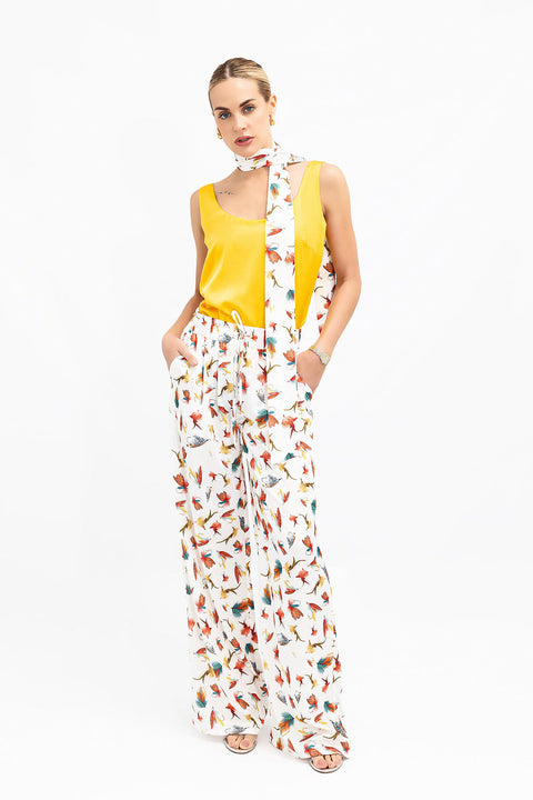 Janara Jones | Fishing Flies Wide Leg Trousers