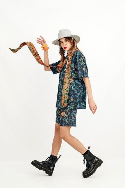 Janara Jones | Old Money Rayon Makasi Set
