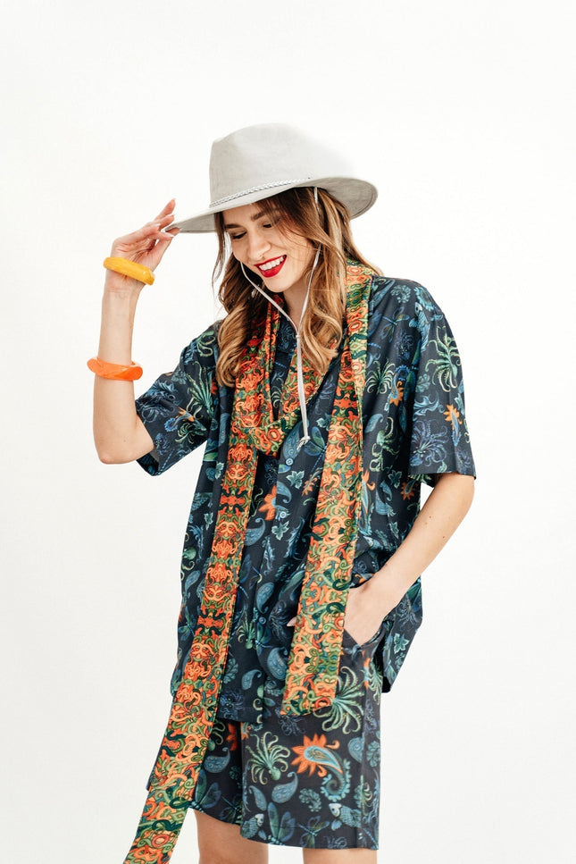 Janara Jones | Old Money Rayon Makasi Set