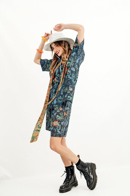Janara Jones | Old Money Rayon Makasi Set