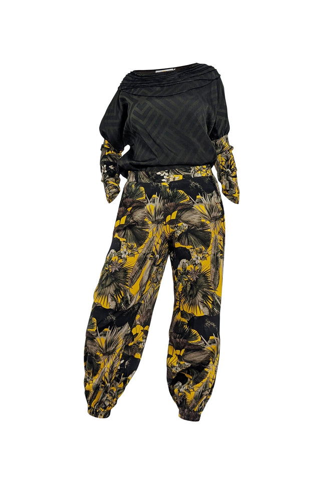 Mary&Mary | Golden Jungle long Pants