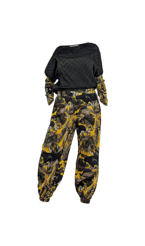 Mary&Mary | Golden Jungle long Pants