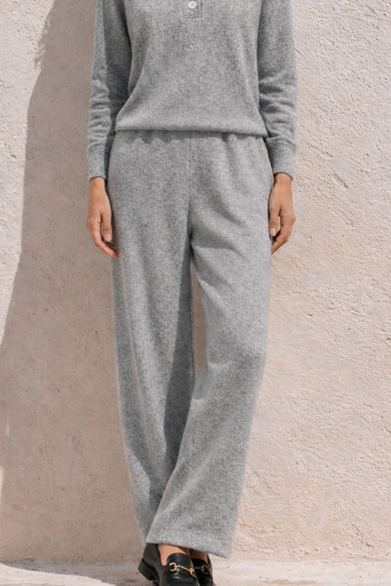 Pantalón Erin de punto gris
