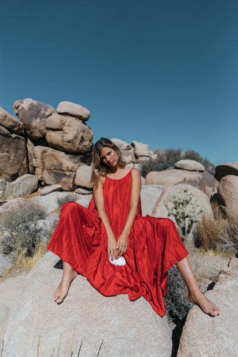 A Perfect Nomad | Dress Silk Syros