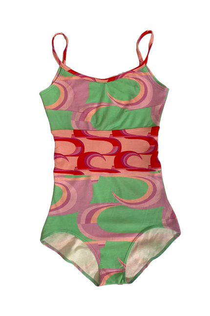 Julia Clancey I JCJC Miami Lime & Fondant Organic Leotard