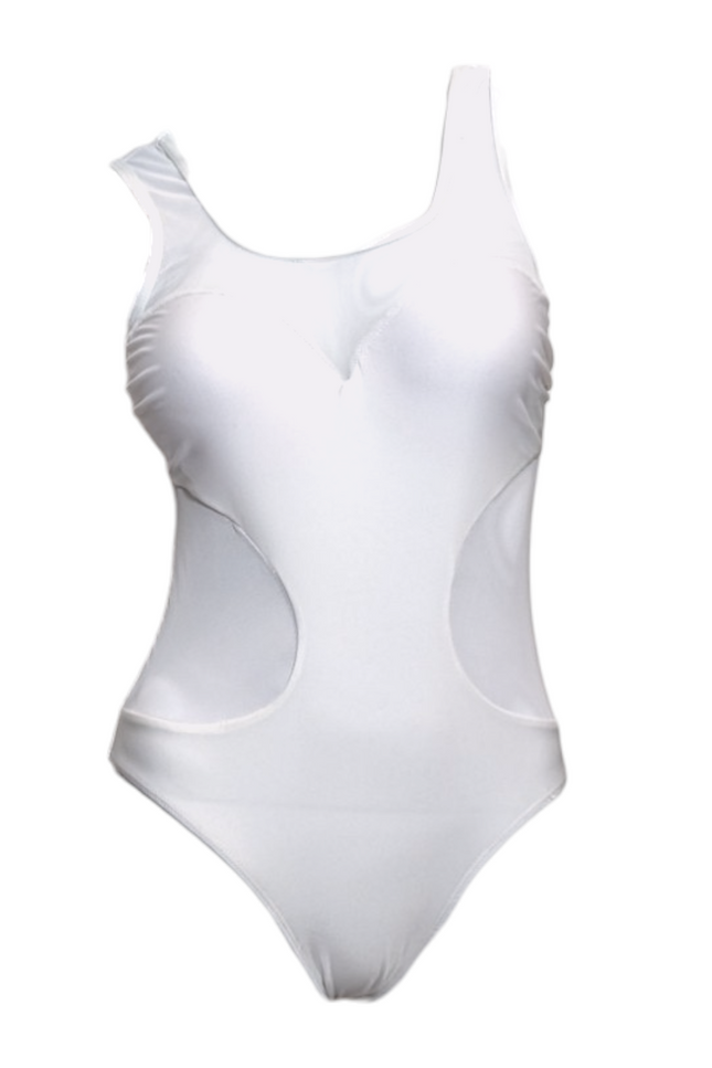 Julia Clancey I Marilyn Shapewear Mesh White  Body