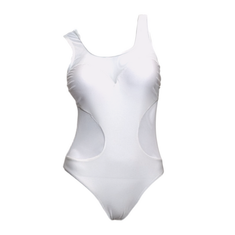 Julia Clancey I Marilyn Shapewear Mesh biały