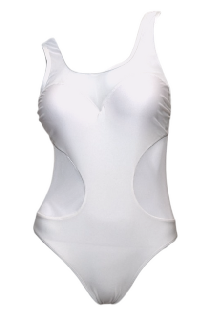 Julia Clancey I Marilyn Shapewear Mesh biały