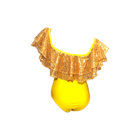 Julia Clancey I Rara Sunshine Sequin Swim Body