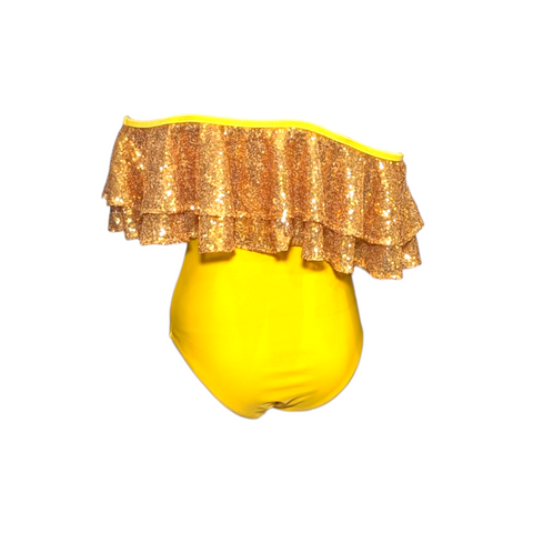 Julia Clancey I Rara Sunshine Sequin Swim Body