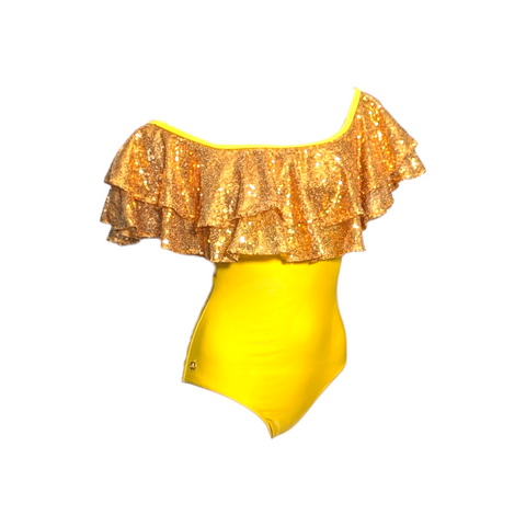 Julia Clancey I Rara Sunshine Sequin Swim Body